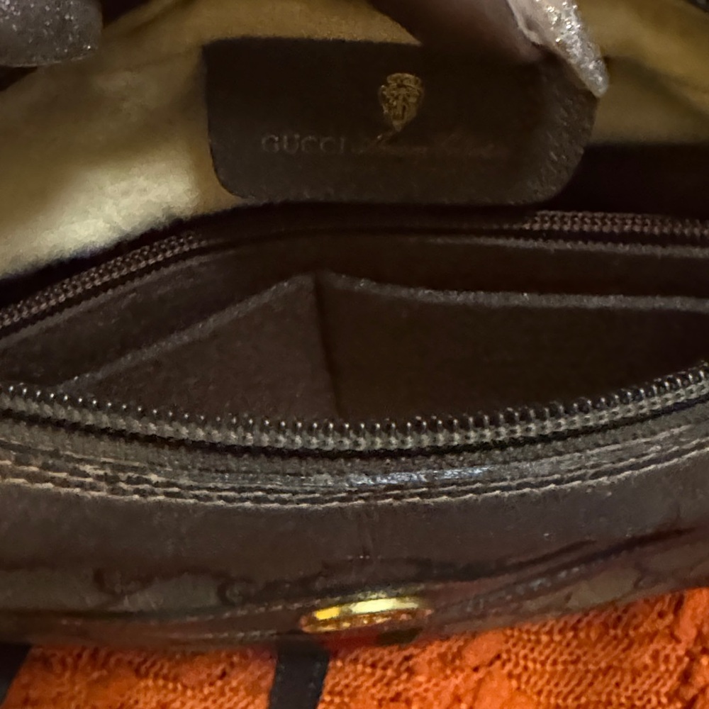 Gucci Sherry Line Brown and Tan Messenger Bag - Picture 13 of 13